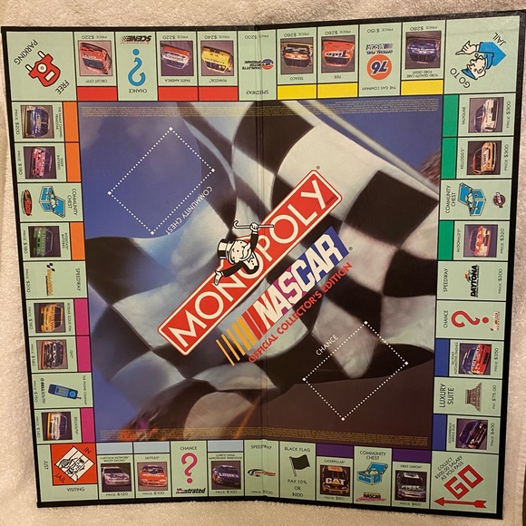 NASCAR Official Collectors Edition Monopoly Game, Parker Brothers - Picture 2 of 16